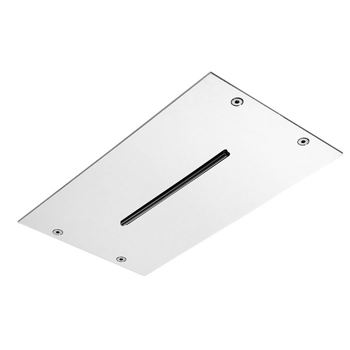 Soffione a soffitto in acciaio inox Modular