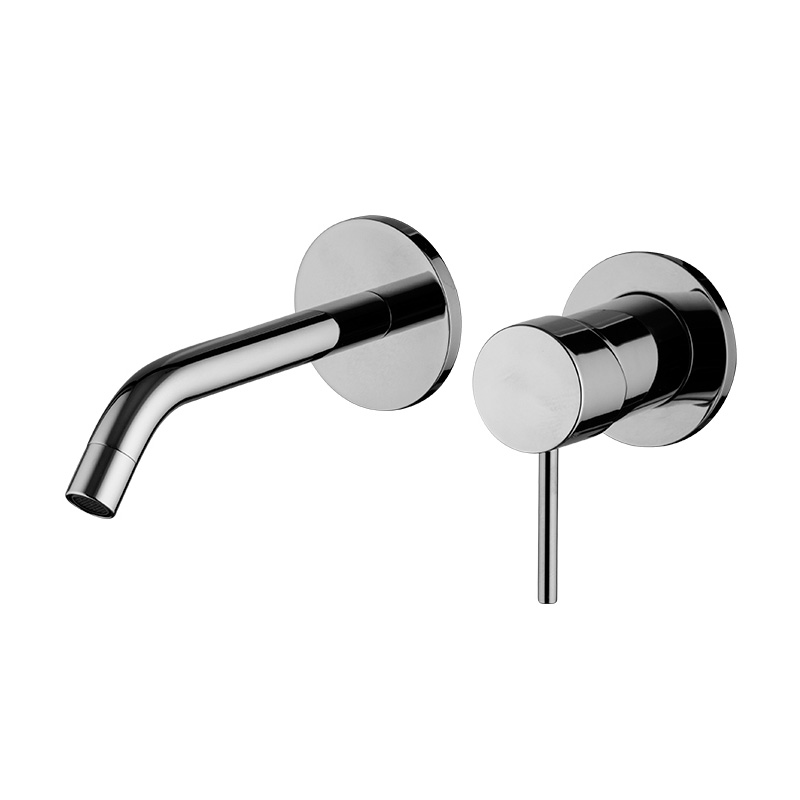 Miscelatore lavabo a parete