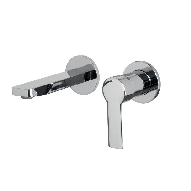 Miscelatore lavabo a parete