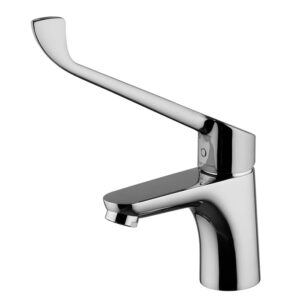 Miscelatore lavabo con leva clinica
