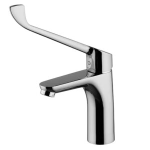 Miscelatore lavabo con leva clinica