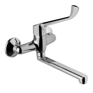 Miscelatore lavabo con leva clinica