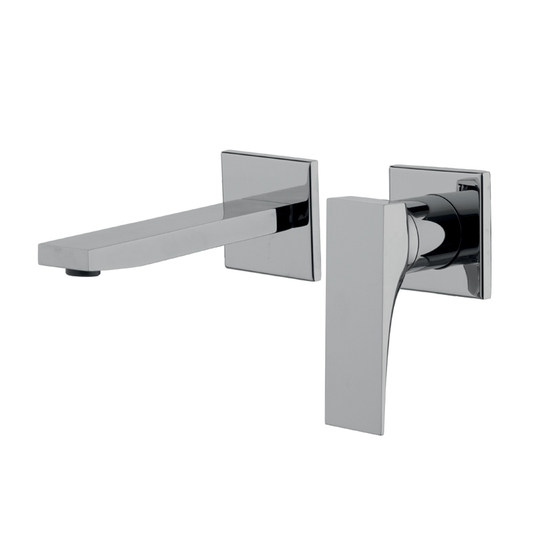 Miscelatore lavabo a parete