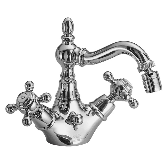 Monoforo bidet con canna girevole