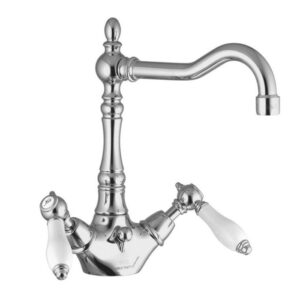 Monoforo lavabo con canna girevole