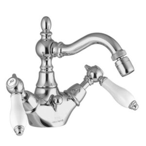 Monoforo bidet con canna girevole