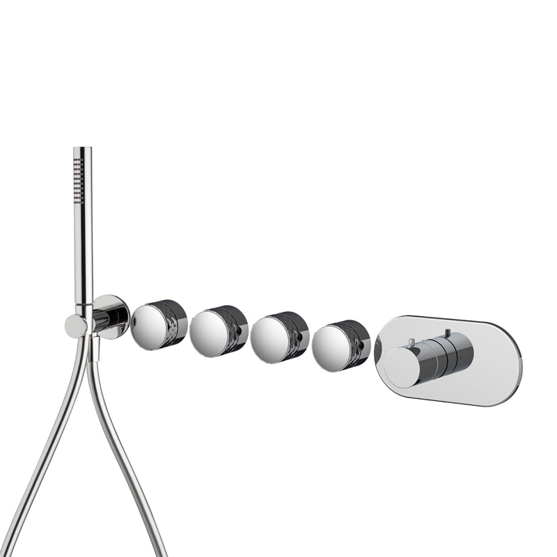 4 Wege UP Thermostat Brause/Wannenbatterie Texture Collection