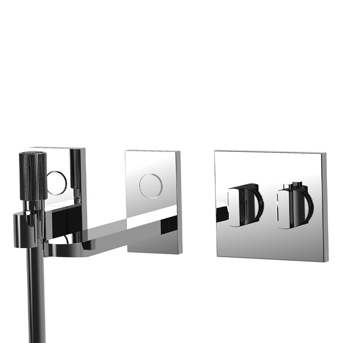 Sistema vasca incasso Switch due uscite