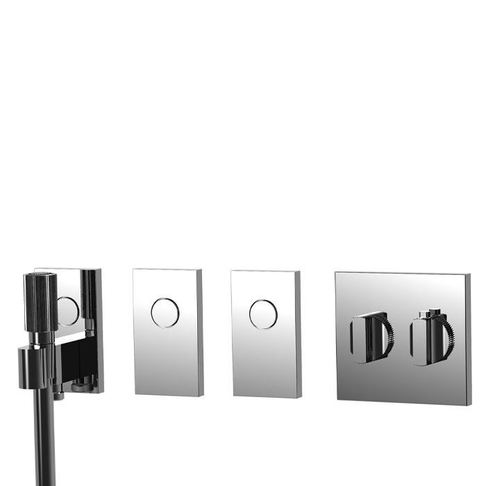 Sistema doccia incasso Switch tre uscite