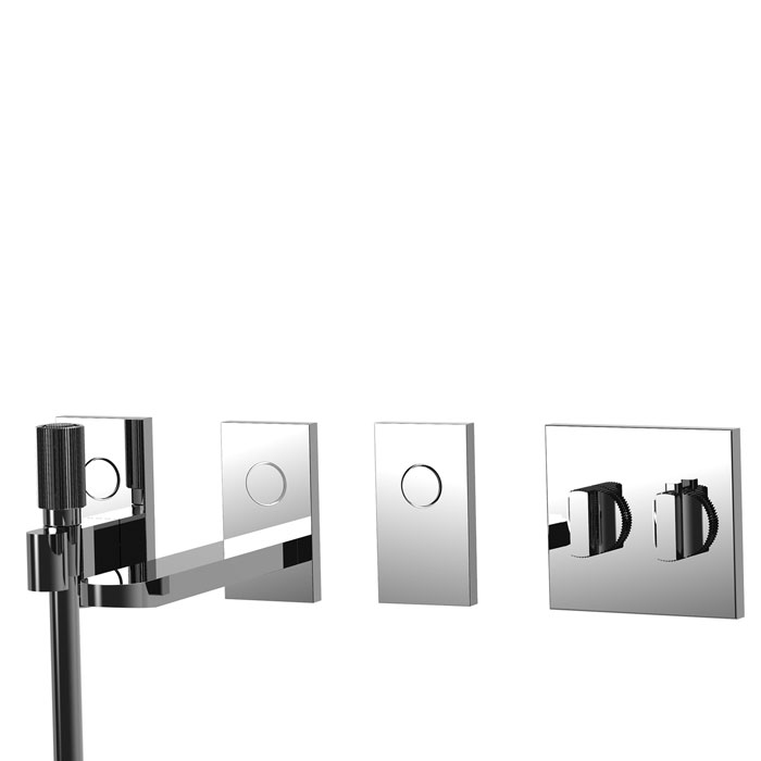 Sistema vasca incasso Switch tre uscite