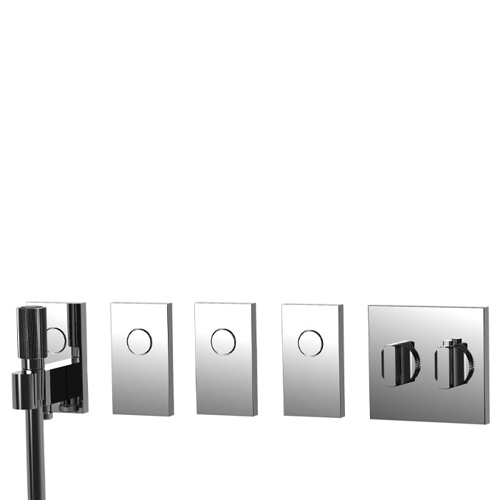 Sistema doccia incasso Switch quattro uscite