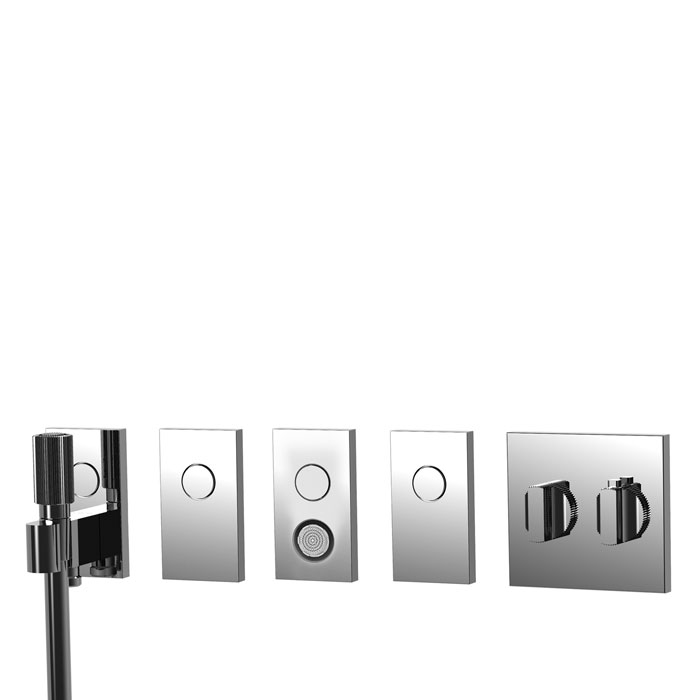 Sistema doccia incasso Switch quattro uscite