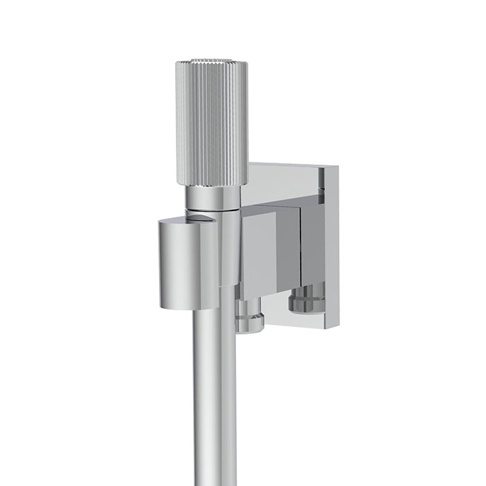 Exposed shower set
