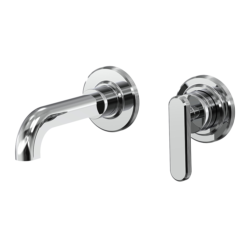 Miscelatore lavabo a parete