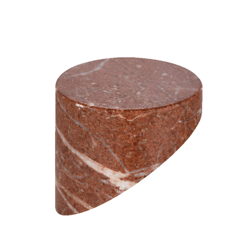 Maniglia marmo rosso lepanto