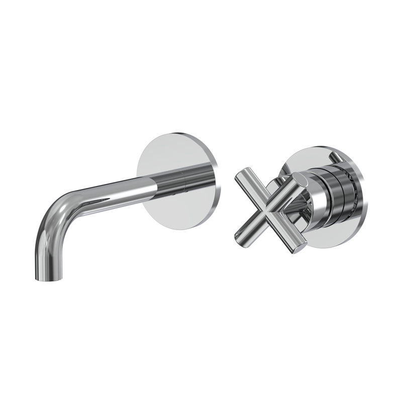 Miscelatore lavabo a parete