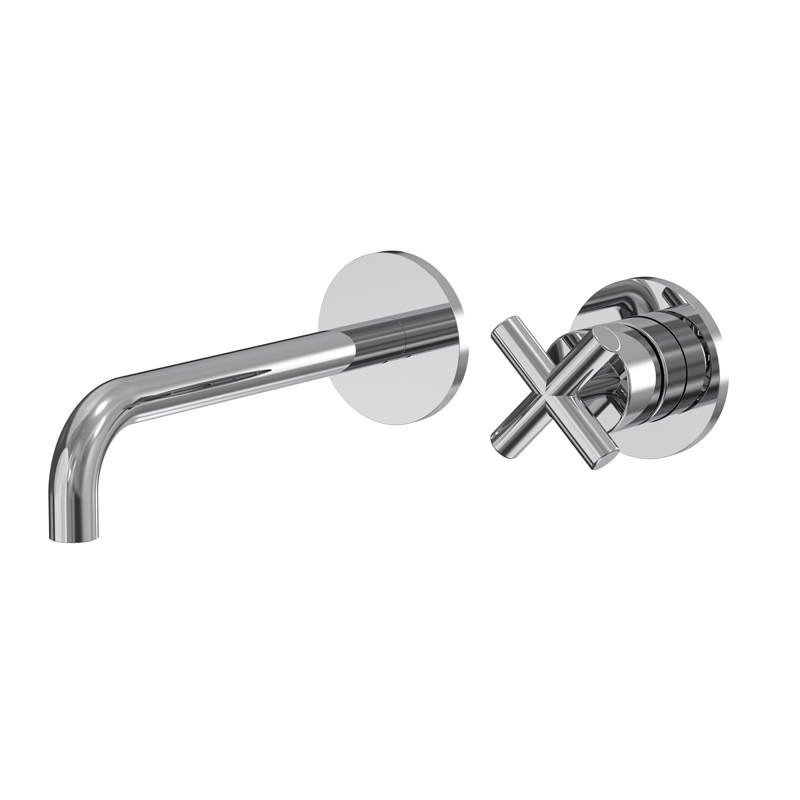 Miscelatore lavabo a parete