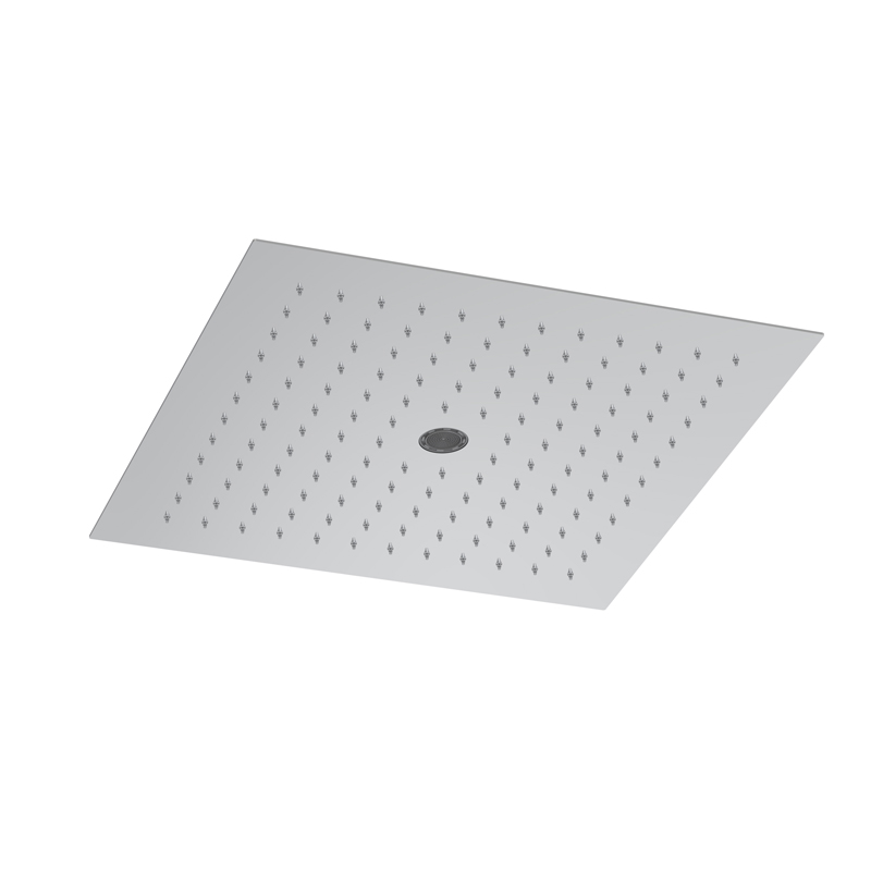 Soffione a soffitto in acciaio inox 2 getti