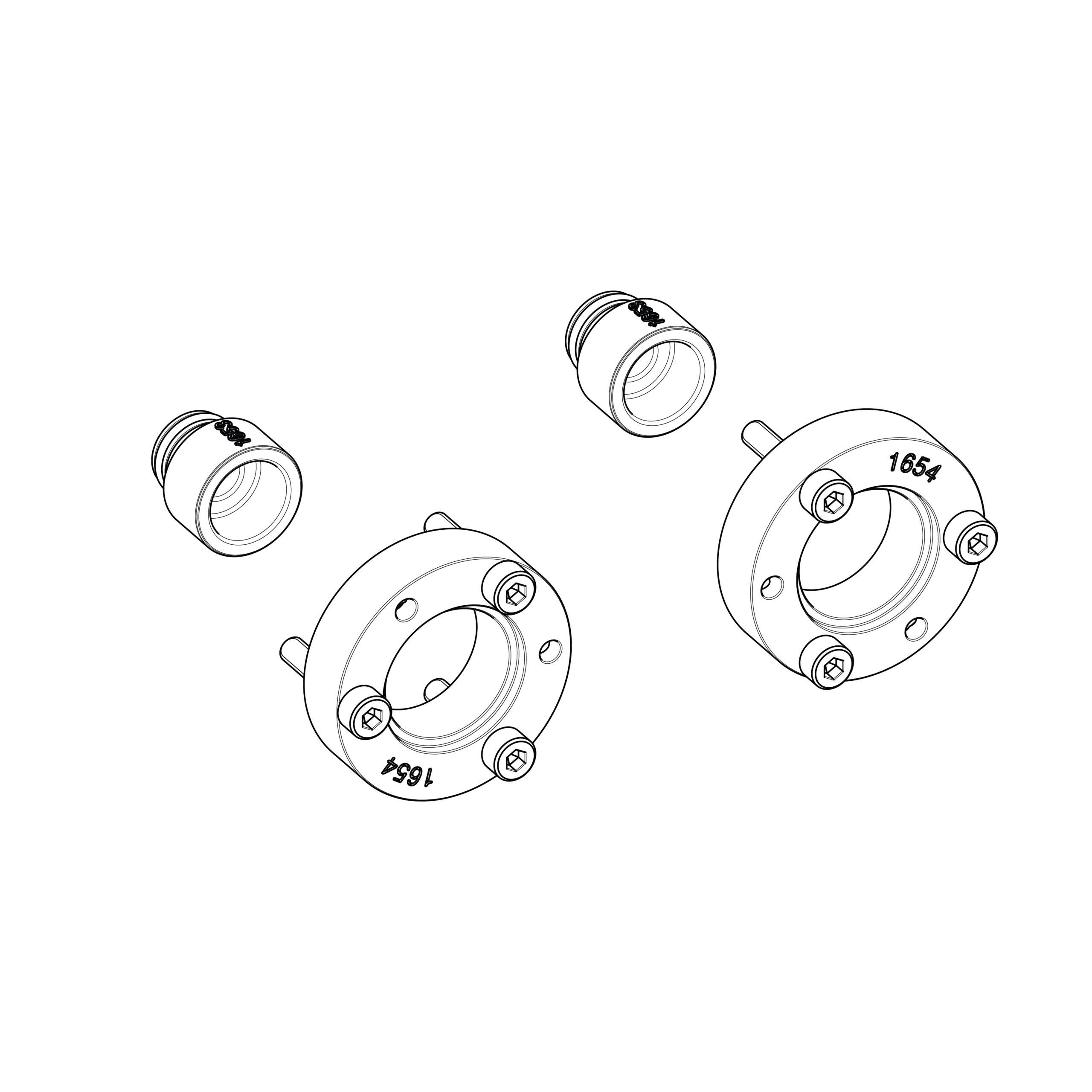 KIT PROLUNGA 10 MM PER F3700