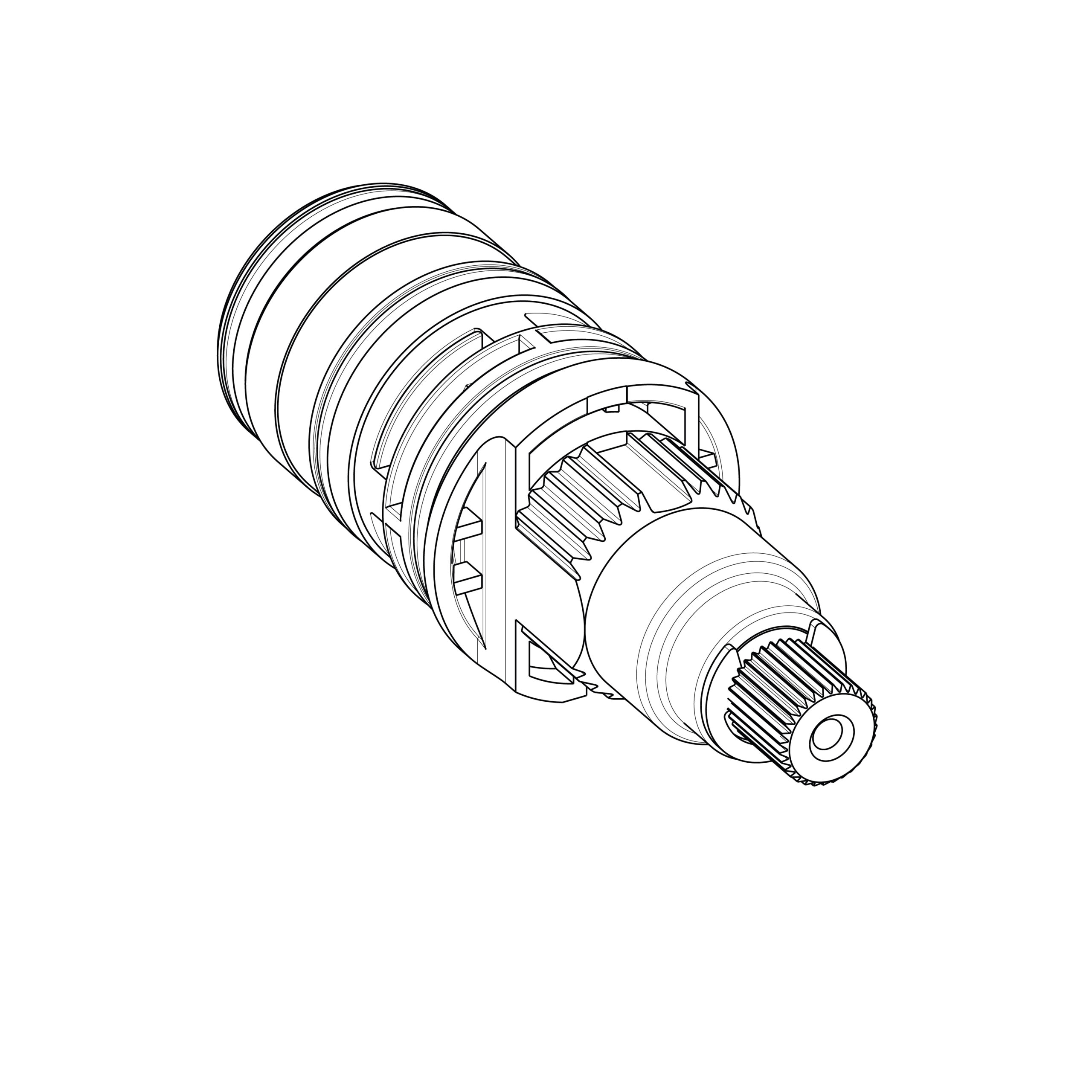 CARTUCCIA TERMOSTATICA PER INCASSI 3/4" FIMATHERMBOX